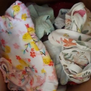 Assorted onesies 0 to 3 months girls